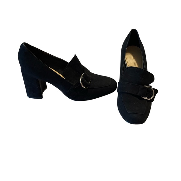 Marc Fisher Shoes - Marc Fisher Velvet Block Heel Pump